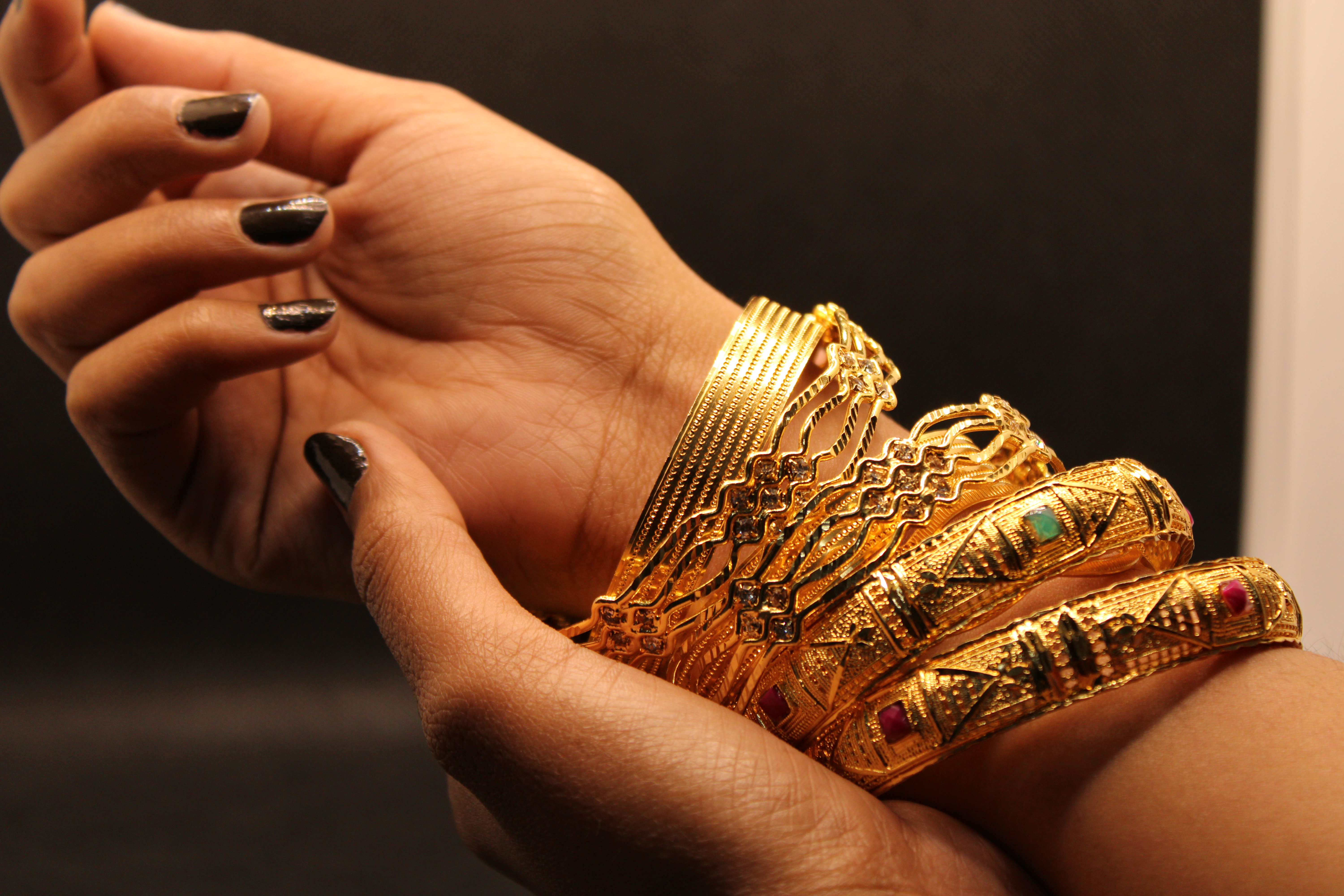 Sitara Handcrafted Gold Kadas and Bangles